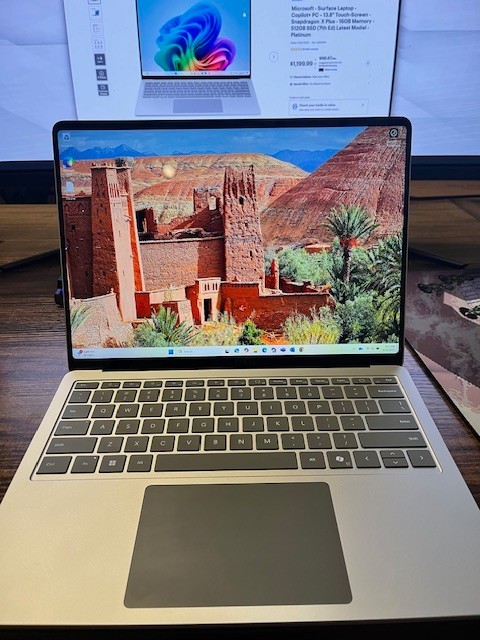 Microsoft - Surface Laptop - Copilot+ PC - 13.8" Touch-Screen - Snapdragon XPlus