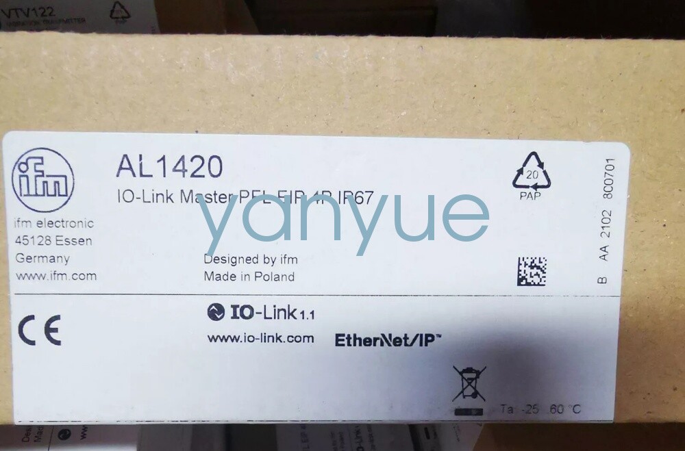 1PCS NEW IFM AL1420 IO-LINK Master Module  FedEx or DHL