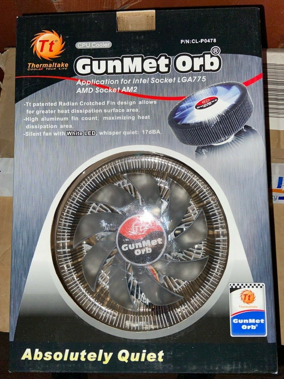 Thermaltake GunMet Orb CPU cooler