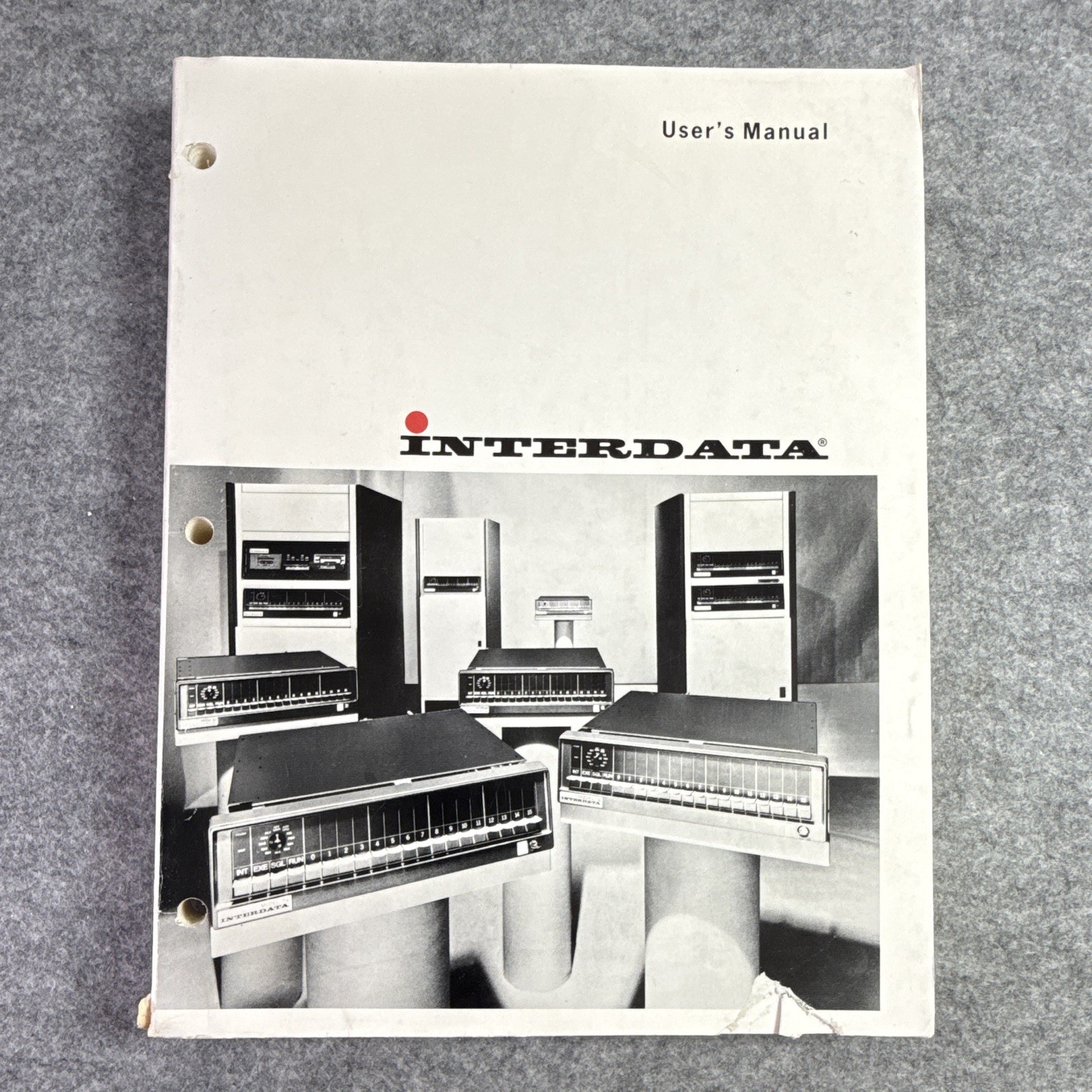 Rare Original 1973 Interdata User’s Manual 29-261R01 Vintage Computer