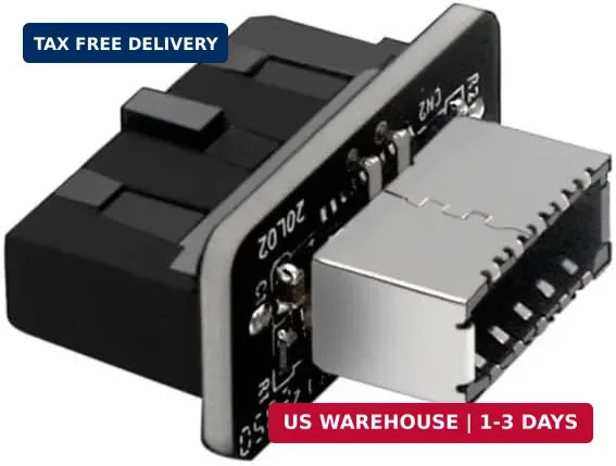 USB 3.2 Gen 1 to USB 3.2 Gen 2 Header Adapter - Motherboard 19Pin to Type-E Head