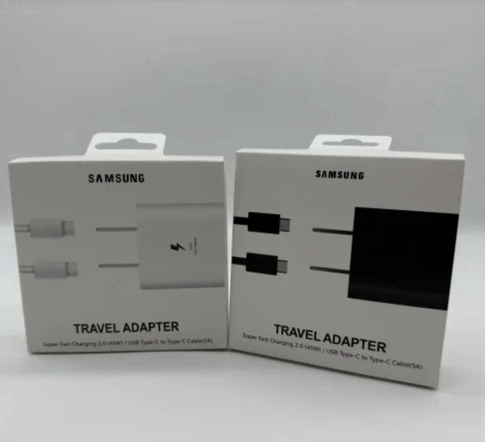 Samsung 45W Power Adapter with USB-C Cable