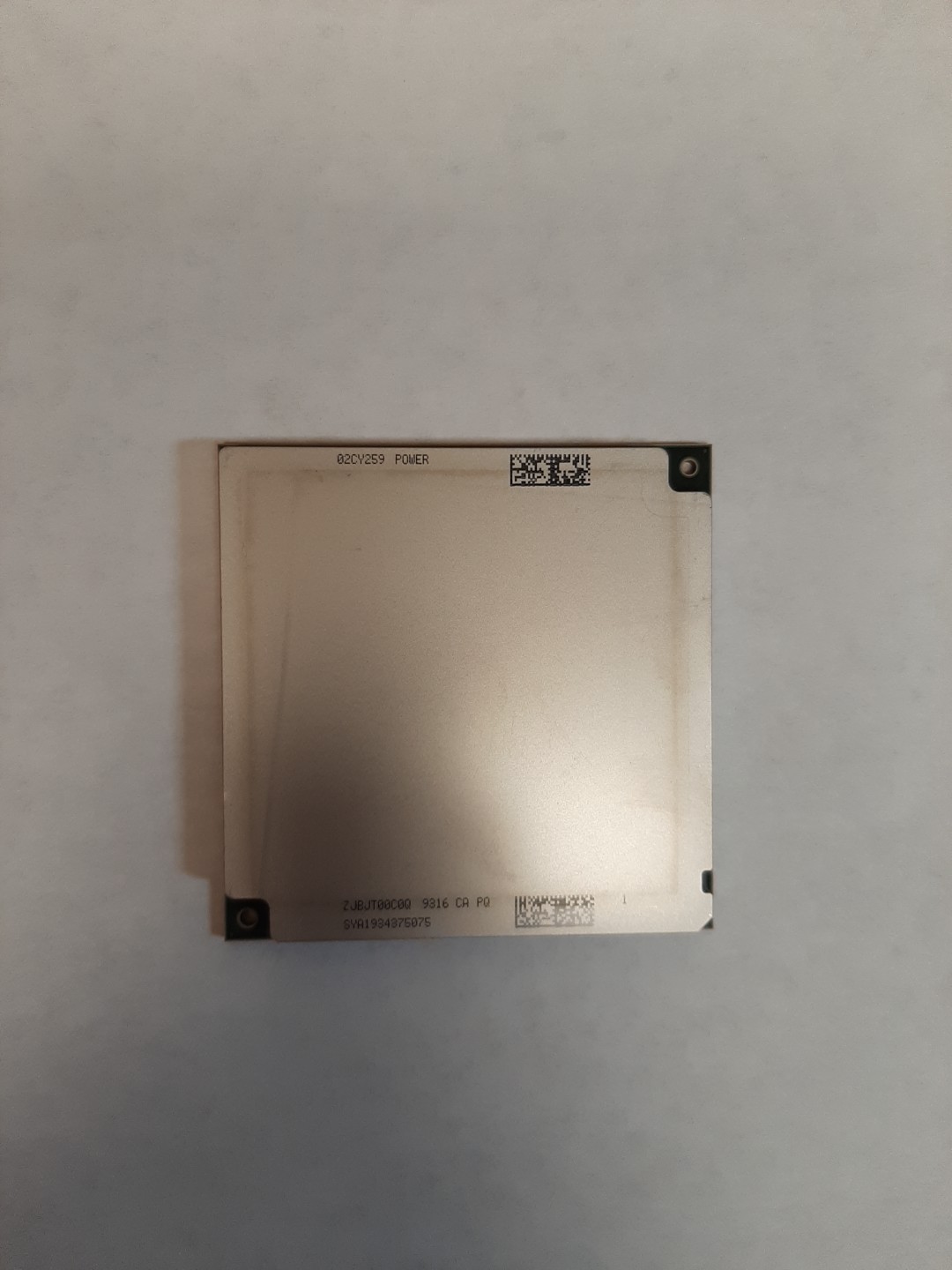 IBM Power9 02CY259 Processor