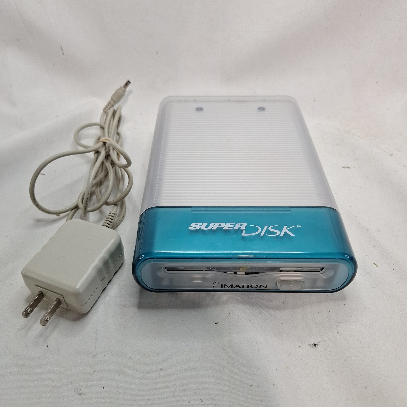 Imation SD-USB-M SuperDisk USB External Floppy Drive  Macintosh Untested 