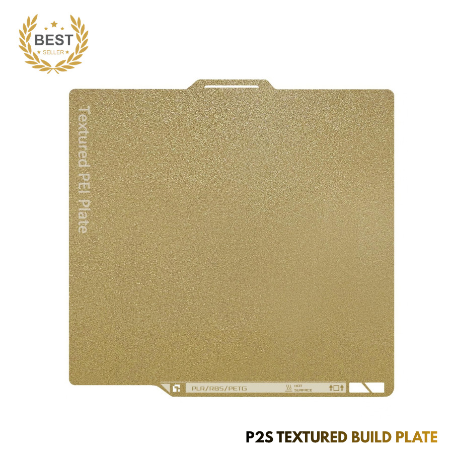 P2S Gold-QR Textured Build Plate 257x257mm