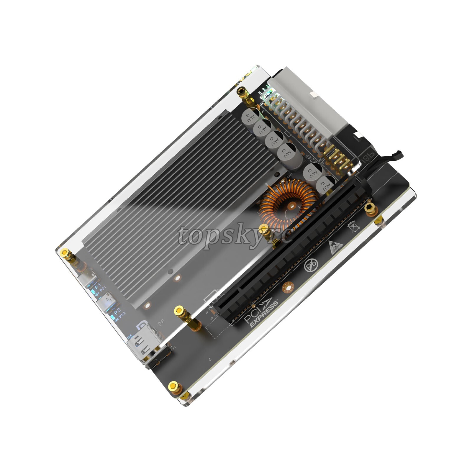 Graphics Card Dock External GPU Dock for Thunderbolt 3 4 HAMGEEK BX V2.0