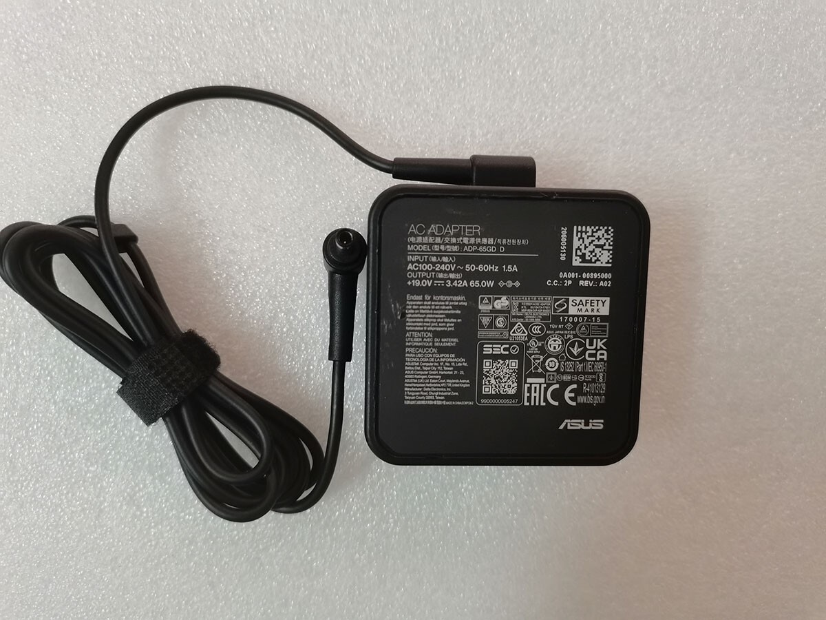 19V 3.42A 65W ADP-65GD D For ASUS VivoBook 15 F1502ZA-SB56 4.5mm Pin Adapter OEM