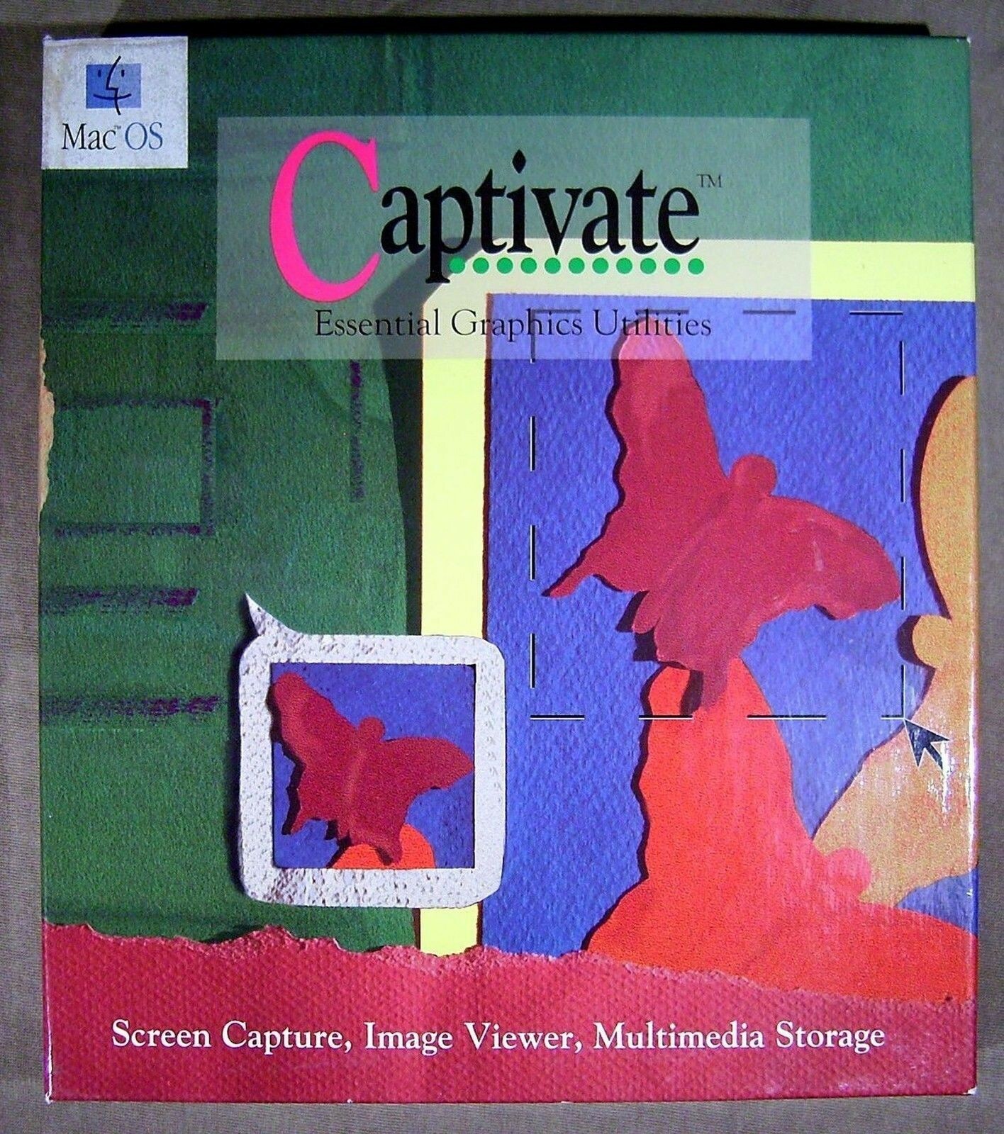 Captivate for Mac Essential Graphics Utilities Software - Vintage Mac