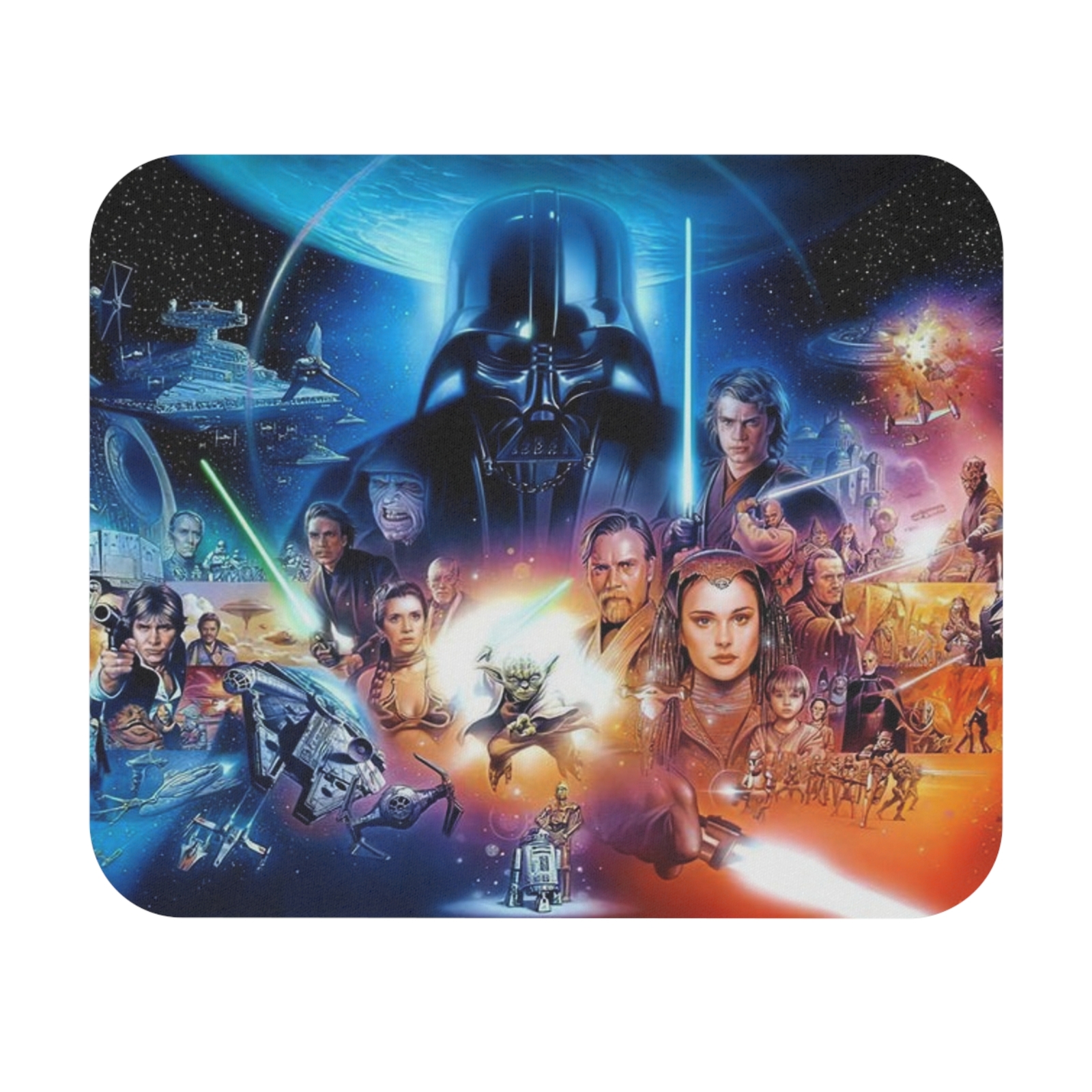 STAR WARS COLLAGE CUSTOM PC MOUSE PAD DESK MAT NON-SLIP HOME OFFICE GIFT D2