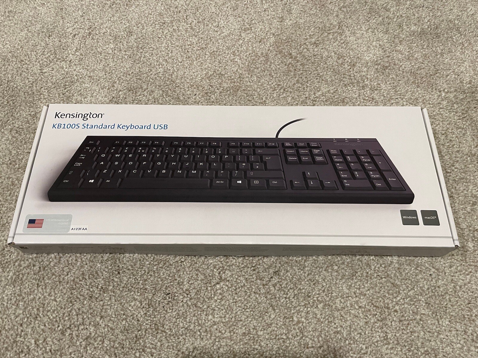 Kensington KB100S Standard Keyboard - US
