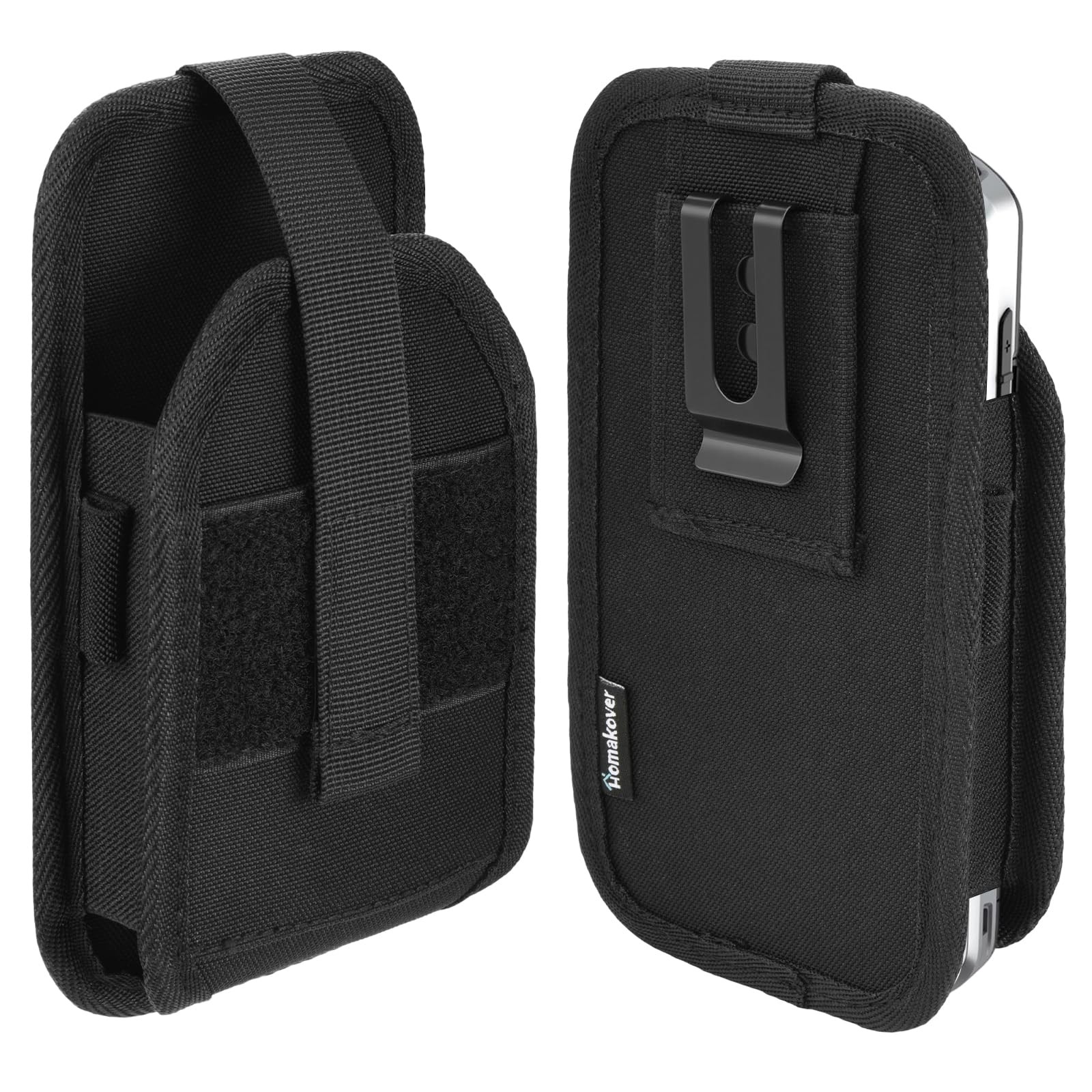 Rugged Holster for Zebra Handheld Barcode Scanners with Metal Clip and Belt Loop