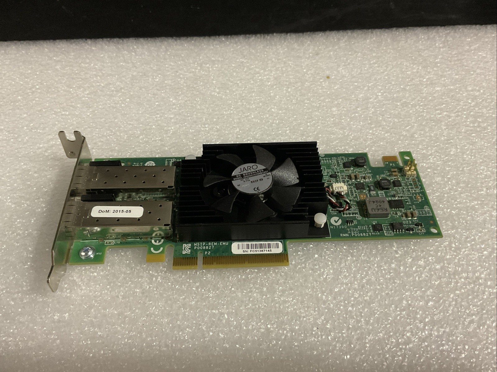 P90KD DELL DUAL PORT 10GB SFP+ PCIE NETWORK ADAPTER