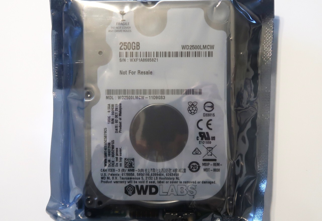 Western Digital WD2500LMCW-11D9GS3 HHOT2HK (WXF1) Malaysia 250gb USB 02OCT2016
