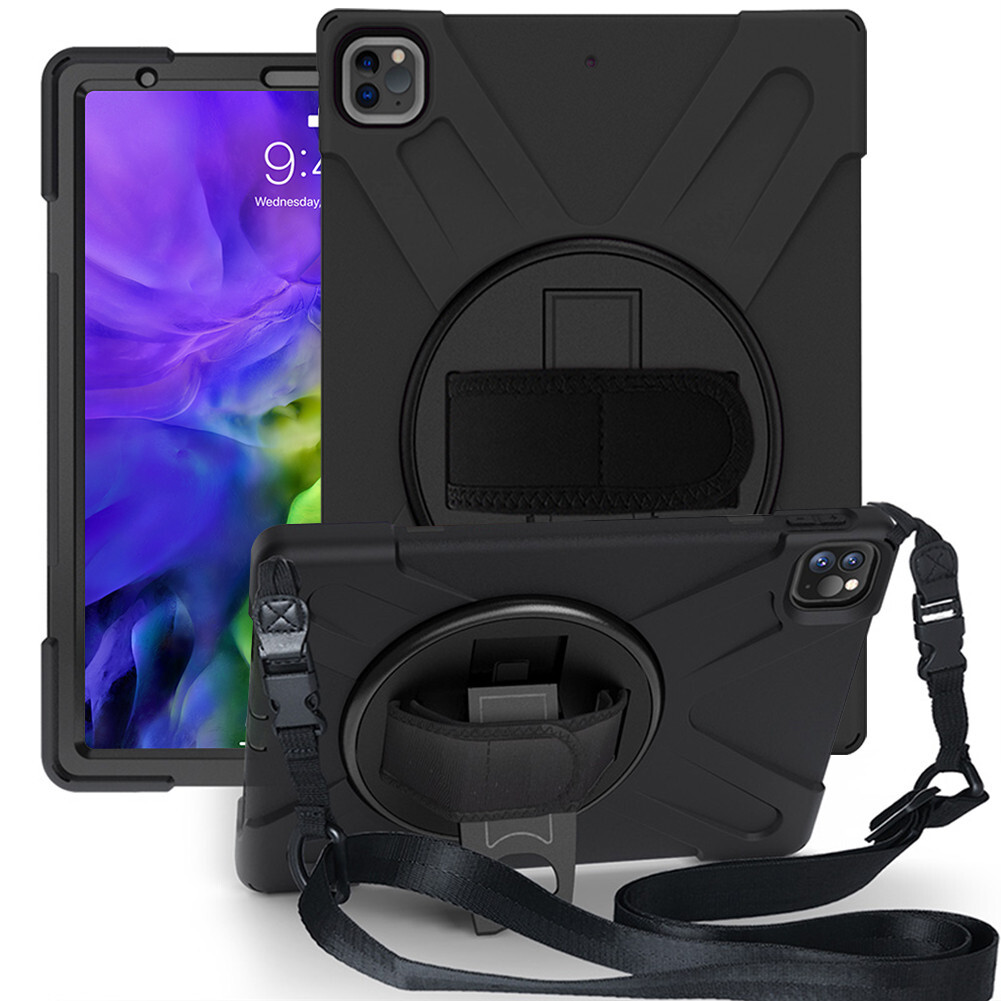 Rugged Hybrid Three Layer Armor Protective Case for iPad Pro 12.9" 3rd. Gen 2018