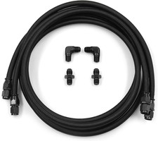 7 Ft 6AN Transmission Cooling Line Hose Compatible with 4L60 700R4 TH350 TH400 L picture
