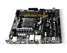 ASRock FM2A75M Pro4+ AMD A75 Socket FM2+ DDR3 DIMM Motherboard Micro ATX USB3.0 picture