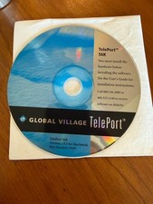 Global Village TelePort 56K Modem Software CD v1.0.3 Macintosh Part 9549 picture
