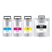 T8461-T8464 Ink Bag with One Time Chip For Ep son Workforce Pro WF-R8593 picture