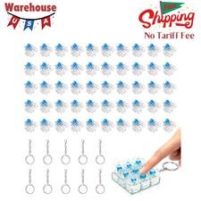 50 Pcs 3 Pin Mechanical Keyboard Switches Replacement Clickers For 3D Prints picture