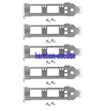 5pcs Low Profile Bracket for Intel E10G42BTDA 82599ES X520-DA2 X520-SR2 X710-DA2 picture