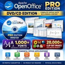 Open Office Home and Student 2026 Office Software Suite for Windows & MAC - DVD picture