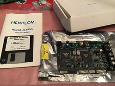 VINTAGE NEWCOM 16 BIT 33.6 FAXMODEM W/SW/ BOX/MANUAL picture