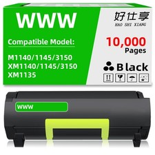 Toner Cartridge Compatible for Lexmark M3150 XM3150 M1145 XM1145 M1140 XM1140 picture