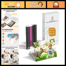 4x6 Photo Printer Paper - 54 Sheets + 1 Ribbon, Full Color, Compatible with CP40 picture