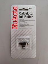 Nu-Kote Calculator Ink Roller - Model NR-42 - Black/Red - Casio, Sharp NEW picture