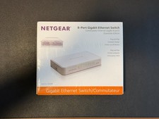 NETGEAR GS208 8-Port Gigabit Ethernet Switch Essentials Edition New Sealed picture