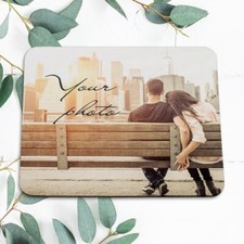 Custom Personalized Photo Design Mouse Pad Mat Office Desk Table Accessory Gift picture