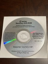 i Series System Recovery DVD Windows Vista Home Premium 32 Bit PC 2007 picture