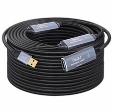 USB 3.0 Active Extension Cable USB-A M to A F Signal Booster USB-C Power picture