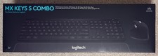 New Open Box Logitech MX Keys S Combo MX Keys S + Master 3S Black 920-012274 picture