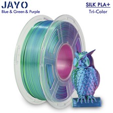 JAYO 1.75mm SILK PLA+ 3D Printer Filament Dual-Color Tri-Color Shiny 1.1KG Quad- picture