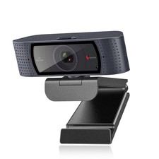 Angetube 1080P Streaming Camera，Computer PC Camera with Privacy Cover Black picture