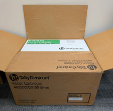 TallyGenicom Black Fabric Ribbon Cartridge 4800/5050/5100 4A0040B02 new ink  picture