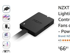 RGB Lighting PWM Fan Controller Control Hub NZXT picture