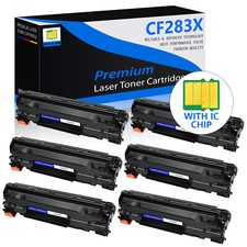 High Yield CF283X Black Toner Compatible with HP 83X LaserJet Pro M201 M225 M127 picture
