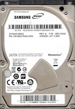 Samsung ST2000LM003 HN-M201RAD/AVN 2TB F/W: 2BC10002 DGT Momentus picture