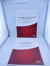 Vintage Texas Instruments Grant Writing Guides Small & Large Grants 2-Book Set picture