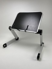 Adjustable Laptop Book Stand, Aluminum Foldable Sturdy Lightweight, Office, Shop picture