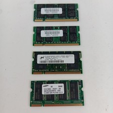 Lot Of 4 Assorted Computer Parts RAM, 1 GB DD2 Sodim  And 2 Pcs 512 DDR picture