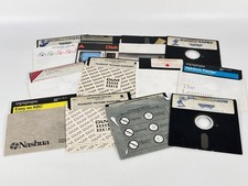 Vintage Lot 12 Floppy Disk Games & Programs Computer (Untested) Applesoft5.25 picture
