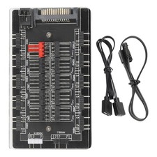 3 Pin Fan Splitter Hub PC Case Motherboard Fan Power Extension Cable Cord picture