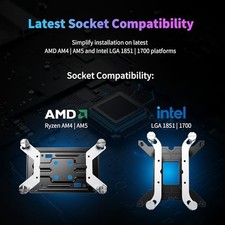 MINOR SONIC MINORSONIC AIO CPU COOLER, 360MM AIO WITH HIGH-SPEED CERAMIC - picture