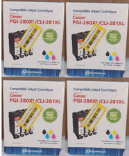 4 DATAPRODUCTS CANON COMPATIBLE INKJET CARTRIDGE PGI-280XL/CLI-281XL MULTI PACK picture
