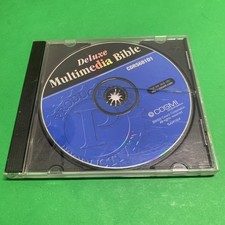 The Deluxe Multimedia Bible 2003 Cosmi  Used CD-ROM picture