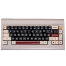 ULTRAEQUIP Keycaps - Rome Double Shot PBT SA Profile 160 Keys Red Beige Black... picture
