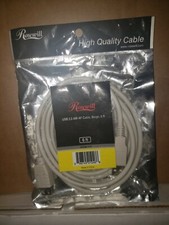 Rosewill 6ft USB 2.0 AM-AF Cable Beige White Model RCW-111  RARE  picture